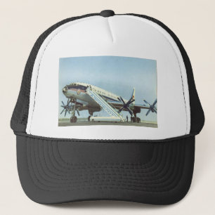 Aeroflot Tu 114 AIRLINER Trucker Hat