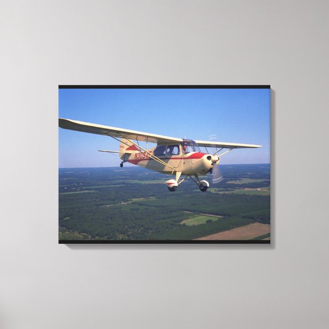 Aeronca, 7AC Champ, 1947_Classic Aviation Canvas Print (Front)