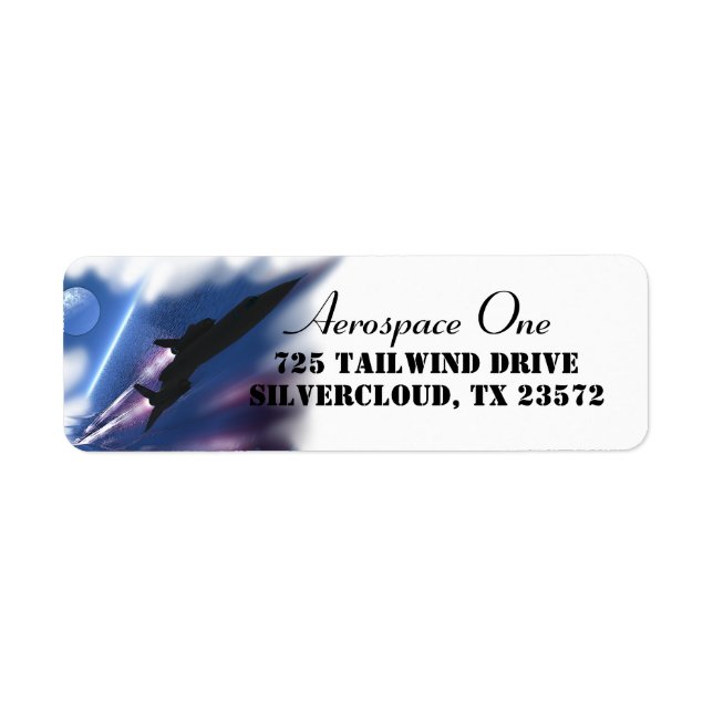 Aéronefs Shockwave SR-71 (Devant)