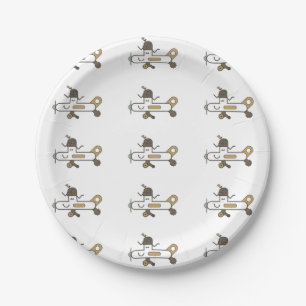 Aeroplane Paper Plate