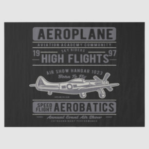 Aeroplane Tissue Paper