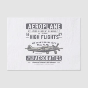 Aeroplane Tissue Paper