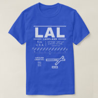 Aéroport international Lakeland Linder LAL T-Shirt