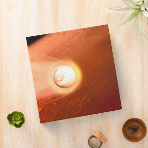 Aeroshell With Perseverance Rover Descent To Mars Binder