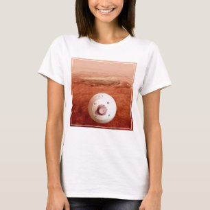 Aeroshell With Perseverance Rover Descent To Mars T-Shirt
