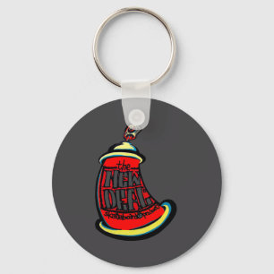 Aerosol New Skateboard Design  Keychain