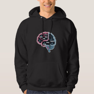 Aerospace Brain Engineering Aeronautical Engineer  Hoodie