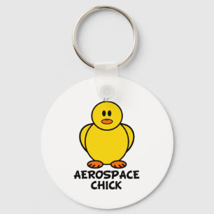 Aerospace Chick Keychain