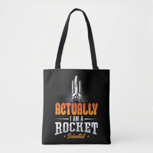 Aerospace Engineer Actually I Am A Rocket Science Tote Bag
