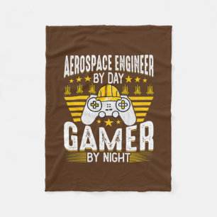 Aerospace Engineer Aerospace Engineering Game Fleece Blanket