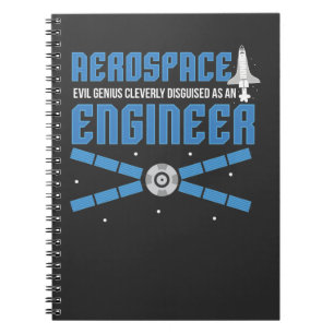 Aerospace Engineer Engineering College Student Notebook