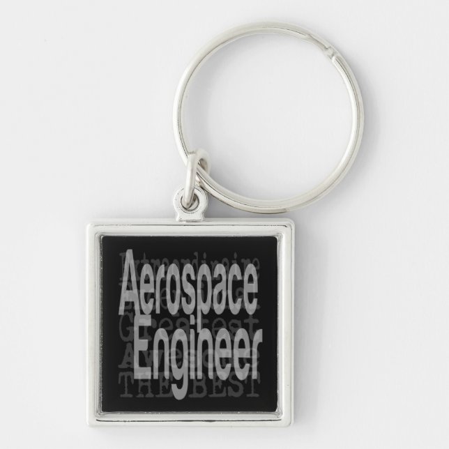 Aerospace Engineer Extraordinaire Keychain (Front)