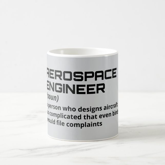Aerospace Engineer - Funny Definition B-2 Coffee Mug (Center)