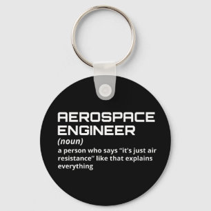 Aerospace Engineer - Funny Definition W-4 Keychain