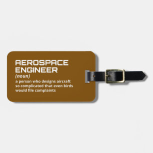Aerospace Engineering – Definition Luggage Tag