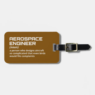 Aerospace Engineering – Definition Luggage Tag