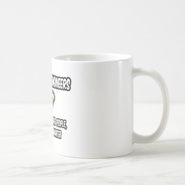Aerospace Engineers..Regular People, Only Smarter Coffee Mug (Right)