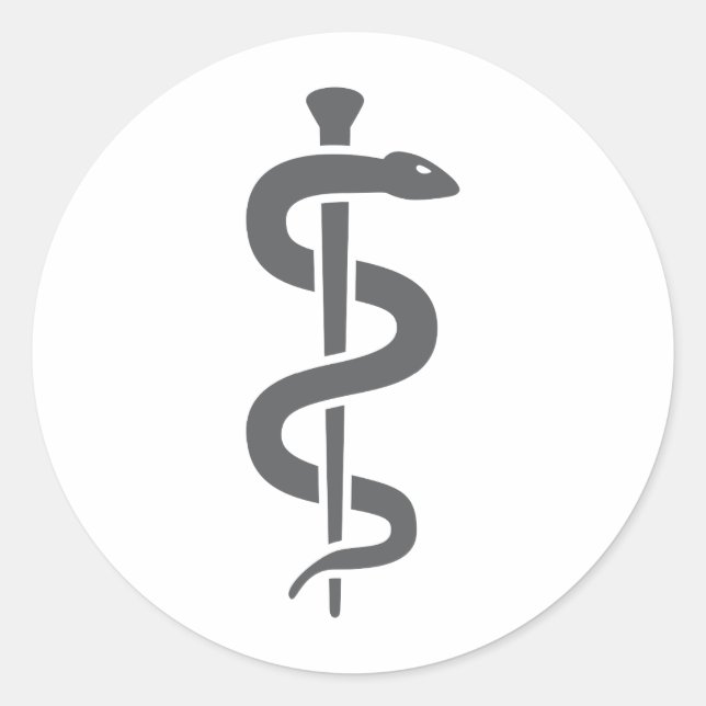 aesculap classic round sticker (Front)