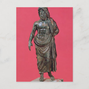 Aesculapius, from Neuvy-en-Sullias Postcard