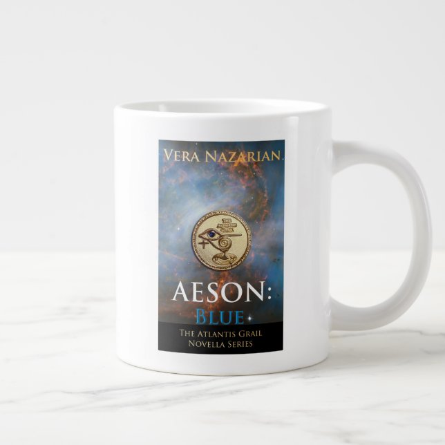 Aeson Blue Novella Mug (Right)