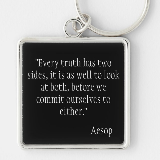Aesop Keychain (Front)