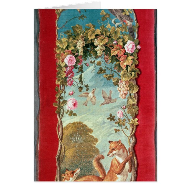 Aesop's fable The Fox and the Grapes (Front)