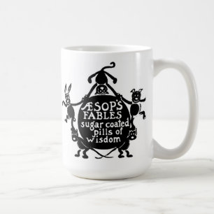 Aesop's Fables Frontispiece Coffee Mug