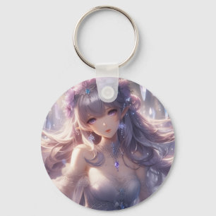  Aesthetic Anime Character Aluminum Keychain