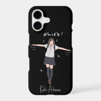 Aesthetic Anime uniform girl Customizable