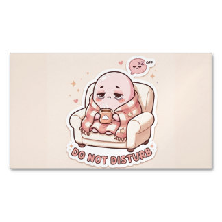 Aesthetic Art Stickers – Stylish Laptop & Planner  Magnetic Business Card