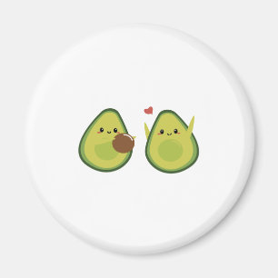 Aesthetic Avocado Fridge Magnets