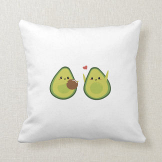 Aesthetic avocado pillow