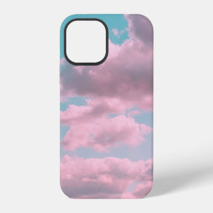 Aesthetic background with beautiful turquoise sky  iPhone 12 case