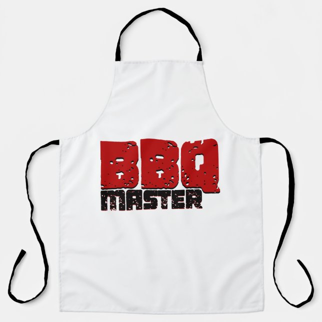 Aesthetic BBQ Master Design For Grill Masters Apron (Front)