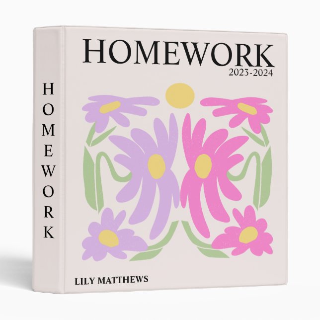 Aesthetic Binder (Front/Spine)