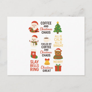 Aesthetic Christmas Holiday Special  Postcard