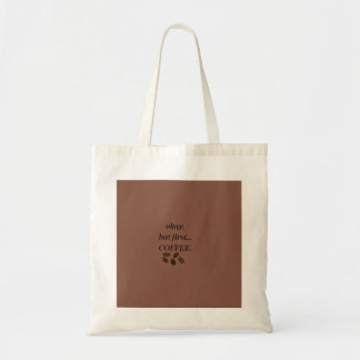 Aesthetic coffee lover everyday bag
