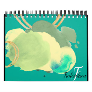 Aesthetic Colour Pallete 2021 Calendar