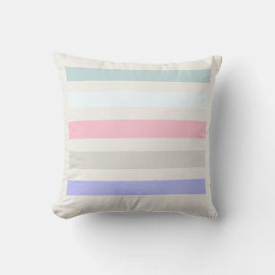 Aesthetic colourful  Lines Modern Square Pillow