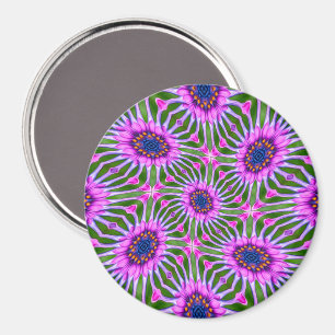 Aesthetic Daisy Pattern Magnet