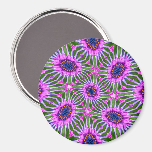 Aesthetic Daisy Pattern Magnet (Front/Back)