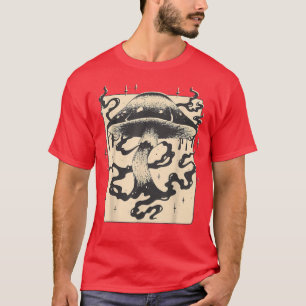 Aesthetic Dark Academia Goblincore Natur Goth Fair T-Shirt