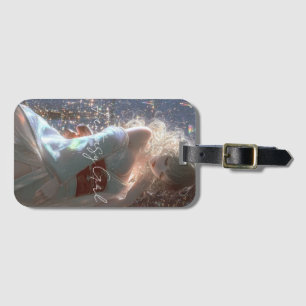 Aesthetic / Dark Fantasy Girl Luggage Tag
