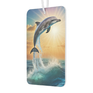 Aesthetic Dolphin Splash Ocean Dolphin Lover Air Freshener
