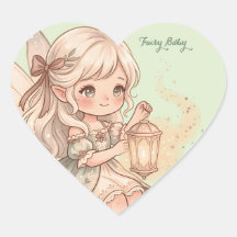 Aesthetic Fairy Baby Sage Gold Girl
