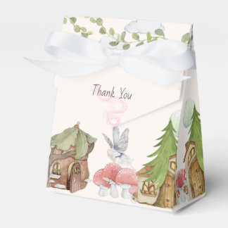 Aesthetic Fairy wings birthday party  Favor Box