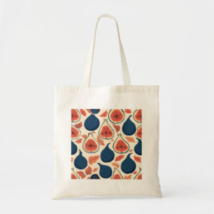 Aesthetic Figs Canvas Tote Bag, Vintage Figs Cute  Bag