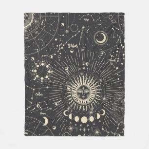 Aesthetic fleece blanket