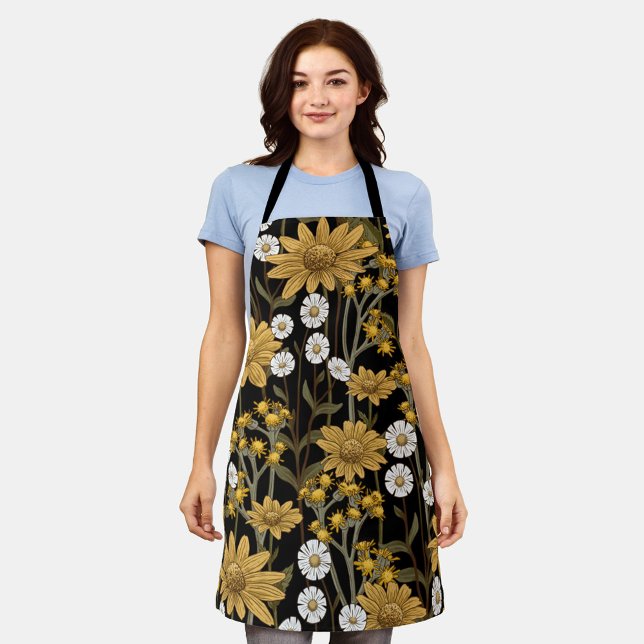 Aesthetic floral  apron (Creator Uploaded)