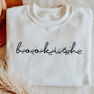 Aesthetic Floral Book Lovers Bookish  Sweatshirt